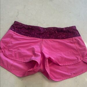 pink lulu style speed ups size 4